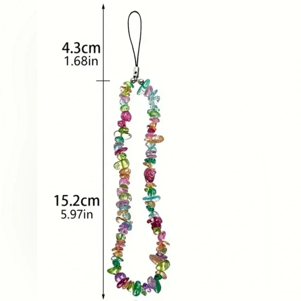 Phone Wristlet, Phone Bracelet, Phone Charm, Phone accessory, Phone Strap - Picture 4 of 4